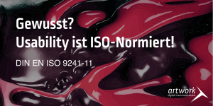 Gewusst? Usability ist ISO-Normiert!
